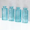 Glasvasen Set Türkis 4er Set 14cm Kleine Blumenvasen Produktbild-Vorschau 5
