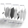 DEQORI Glasbild Echtglas 40x35 cm 'Zotteliges Hochlandrind' Produktbild-Vorschau 6