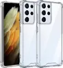 Two clear phone cases are shown side-by-side, with one case displaying a smartphone inside. Produktbild-Vorschau