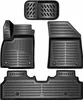 A set of car floor mats arranged on a white background. Produktbild-Vorschau