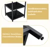 Zestaw do jadalni 107 cm – okrągły stół z 2 półkami i 2 Podgląd zdjęcia produktu 9