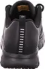 The back view of a black Skechers shoe. Anteprima dell’immagine prodotto