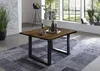 Baumkantentisch 90x90 cm Mephisto, Akazienholz massiv + Produktbild-Vorschau 2
