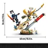 LEGO Ninjago 71871 Battaglia Alla Lama Del Drago - Set Da Anteprima dell’immagine prodotto 9