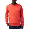 Lacoste Bio Cotone Fleece Crew Pullover Herren Anteprima dell’immagine prodotto 10