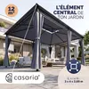CASARIA Pavillon de jardin anthracite Voir les images du produit 2
