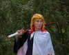 Ozdobny drewniany wakizashi o długości 77 cm z podstawką i Podgląd zdjęcia produktu 6