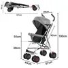 Buggy Kinderwagen zusammenklappbar Leicht 0-2 Jahre mit Produktbild-Vorschau 6