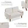 Sofa Skagen, 2-Sitzer, Sitzpolster mit Federkern, 300 kg - Produktbild-Vorschau 3