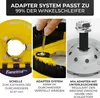 Absaughaube für Winkelschleifer + 125 mm Diamantschleiftopf Produktbild-Vorschau 3