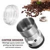 A collage of a coffee grinder, coffee beans, and a cup of coffee. Produktbild-Vorschau