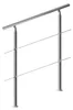 MONZANA® Treppengeländer Edelstahl Pflegeleicht 100cm mit 2 Produktbild-Vorschau 1