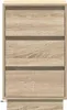 vidaXL Nachttisch Sonoma-Eiche 39 x 34,5 x 65 cm Produktbild-Vorschau 6