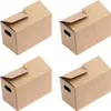 4 Stück Mini-Umzugskartons, Wichtel Briefkasten, Tragbare Produktbild-Vorschau 1