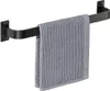 Unyqoos® Handtuchhalter Schwarz 40 cm – rostfreies Produktbild-Vorschau 1