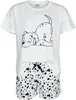 101 Dalmatiner Schlafanzug Damen Paws Spots weiß L Produktbild-Vorschau 1