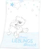 Kleiner Lieblingsmensch Microfaser-Flauschdecke / Produktbild-Vorschau 1