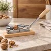 WELLHAUS Nussknacker Hebel Holzsockel verstellbar Walnuss Produktbild-Vorschau 6
