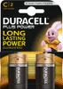 DURACELL Alkaline Batterie "PLUS POWER" Baby C 4er Blister Produktbild-Vorschau 1