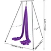 VEVOR Amaca da yoga aerea con telaio da yoga 12 x 2,6 m, Anteprima dell’immagine prodotto 8