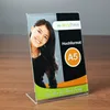5 Stück DIN A5 Werbeaufsteller Hochformat Tischaufsteller Produktbild-Vorschau 2