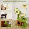 Arbre à chat COSTWAY, Arbre à chat avec niche pour chats, Voir les images du produit 4