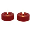 Countryfield LED Teelicht rustikal rot - 2er Set für Produktbild-Vorschau 1