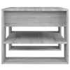 The Living Store Couchtisch Grau Sonoma 55,5x55x45 cm Produktbild-Vorschau 5
