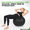 Tunturi Anti Burst fitness míč s pumpičkou - Míč na jógu 75 Náhled obrázku produktu 2