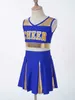 Kinder Mädchen Cheerleader Gr. 122-128 Cm Kostüm Komplettes Produktbild-Vorschau 2