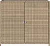 vidaXL Zahradní skříňka béžová 83x45x76 cm Poly ratan Náhled obrázku produktu 7