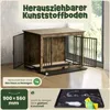 Hundebox Transportbox Design zooprinz Max | Kunststoffboden Produktbild-Vorschau 5