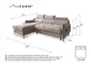 MIUFORM Sweet Harmony - Ecksofa mit Bettfunktion - Produktbild-Vorschau 7