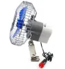 A portable car fan with a cigarette lighter plug, shown against a white background. Anteprima dell’immagine prodotto
