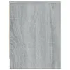 vidaXL Noční stolek Grey Sonoma 40x30x40 cm výrobek ze Náhled obrázku produktu 5