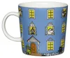 Moomin by Arabia Mumins Haus Tasse  0,3 l blau, mehrfarbig Produktbild-Vorschau 2