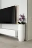 VIVANNO Vase de sol en fibre de verre SOLERIO Rond, blanc Voir les images du produit 5