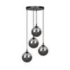 Lampadario Emibig 4xE14 40W COSMO 4 BL/GRAFITE PREMIUM Anteprima dell’immagine prodotto 7