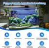Jayseuw 50.5cm LED Aquarium Tank Lamp RGB Dimmable Voir les images du produit 7