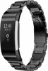 Strap-it Fitbit Charge 2 Gliederarmband (Schwarz) Produktbild-Vorschau 1