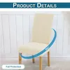 Set di 4 coprisedia elasticizzati coprisedia universali in Anteprima dell’immagine prodotto 8