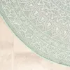 In- & Outdoor Teppich Rund - Summer Azteca Mint - Ø 100cm - Produktbild-Vorschau 7