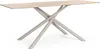 Tavolo Argita 180 x 90 x 76 cm acciaio gres porcellanato Anteprima dell’immagine prodotto 2