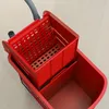 HOMCOM Vozík na čistenie, vedro na čistenie, pojazdné Náhľad obrázku produktu 9