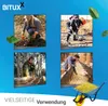 BITUXX Schubkarre 100L Schubkarren Schiebkarre Groß Produktbild-Vorschau 4