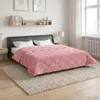 vidaXL Winterbettdecke 220 x 240 cm Winter Rosa Produktbild-Vorschau 2