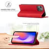 iPhone 14 Plus Hülle, Standfunktion Kartenfach Wallet Leder Produktbild-Vorschau 3