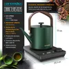 Hervidor eléctrico de acero inoxidable con control de Vista previa de la imagen del producto 2