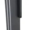 A close-up view of a dark gray metal post with three vertical white stripes, likely part of a pergola or outdoor structure. Produktbild-Vorschau