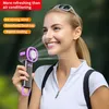 Tragbarer Handlüfter Akku Fan Desktop Lüfter Produktbild-Vorschau 6
